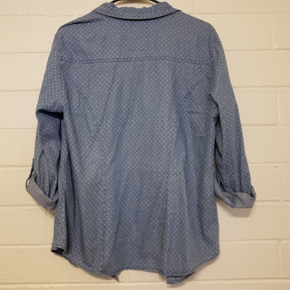 Style&Co◽Denim Button-Down - Picture 2 of 5